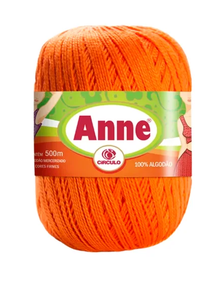LINHA ANNE 500m CÍRCULO - LARANJA - 4456