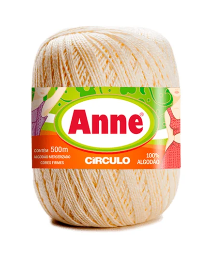 LINHA ANNE 500m CÍRCULO - CREME - 1074