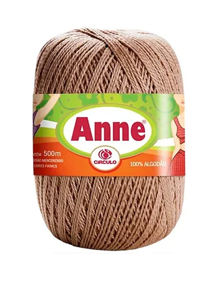 LINHA ANNE 500m CÍRCULO - AMÊNDOA - 7650