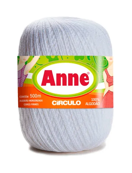 LINHA ANNE 500m CÍRCULO - BRANCO - 8001