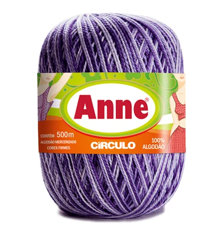 LINHA ANNE MULTICOLOR 500m CÍRCULO - BONECA - 9587#