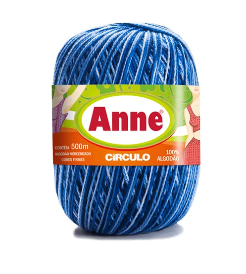 LINHA ANNE MULTICOLOR 500m CÍRCULO - AMULETO - 9172#