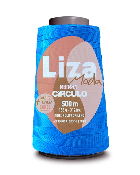 LINHA LIZA GROSSA CÍRCULO - ACQUA - 2500