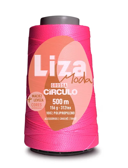 LINHA LIZA GROSSA CÍRCULO - TULIPA - 6011