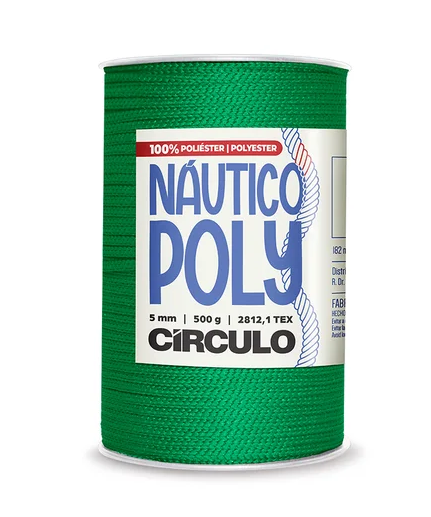 FIO NAÚTICO POLY CÍRCULO 5mm - 500g - BANDEIRA - 5767