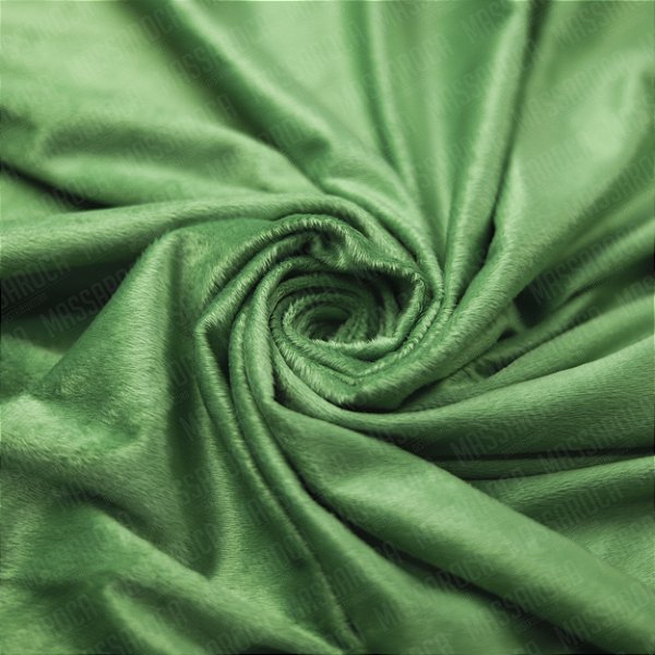 Tecido Velboa Verde Bandeira