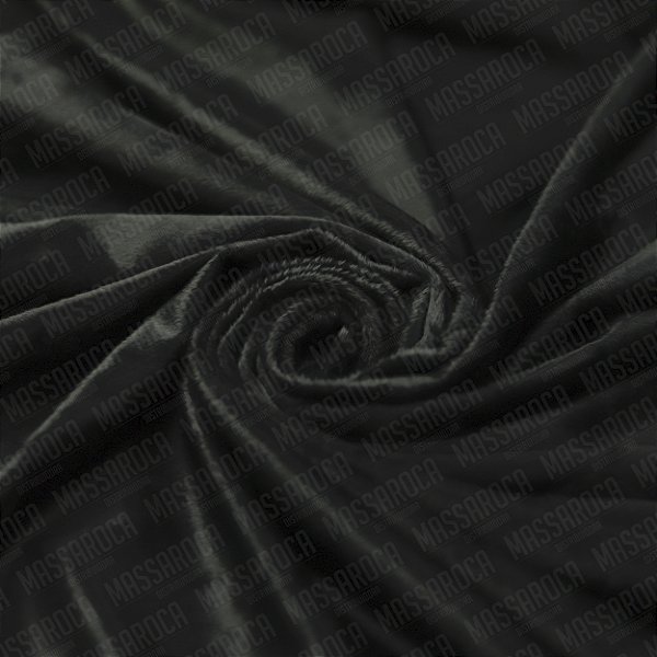 Tecido Velboa Preto
