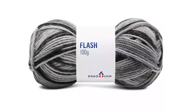 Fio Flash Pingouin 100g - 0070	Tufão