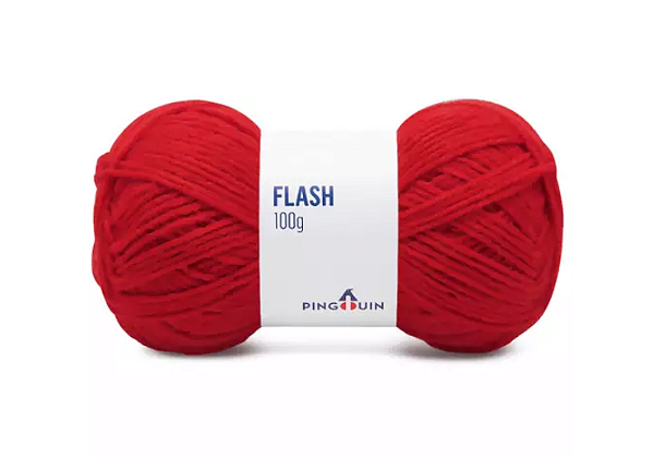 Fio Flash Pingouin 100g - 0314 Tomate