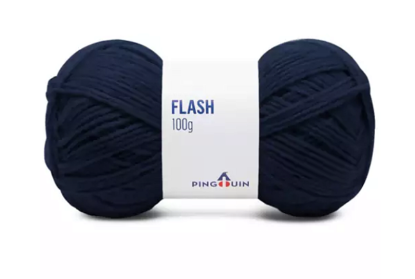 Fio Flash Pingouin 100g - 0516 Naval