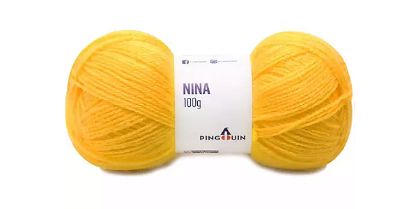 Fio Nina Pingouin 100g - 0204 Ipê