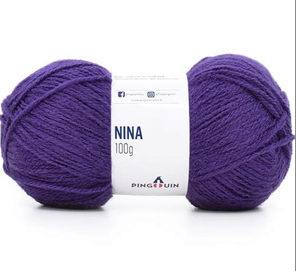 Fio Nina Pingouin 100g - 0452 Europa