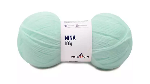 Fio Nina Pingouin 100g - 0641 Vernil