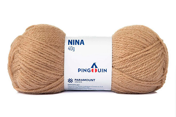 Fio Nina Pingouin 40g - 0701 Nínive