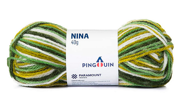 Fio Nina Pingouin 40g - 5048 Tropical