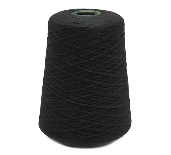 Fio Cristal Pingouin 250g - 0100 Preto