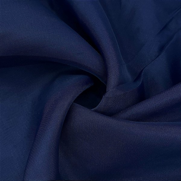 Tecido Voil Azul Marinho
