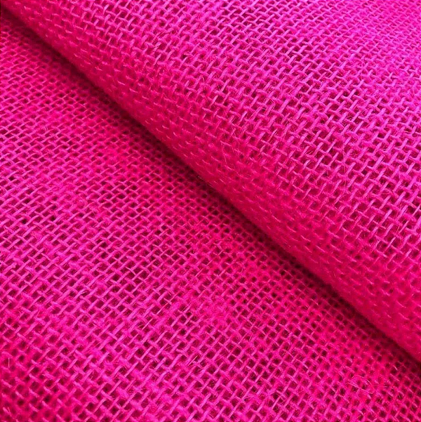 Tecido Juta Rosa Pink