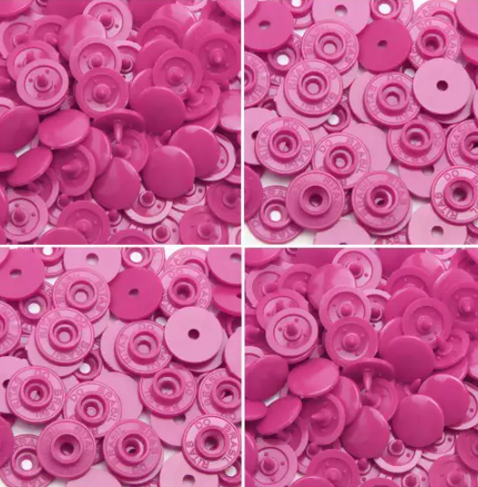 BOTÃO DE PRESSÃO RITAS N°12 - ROSA CHOQUE 63