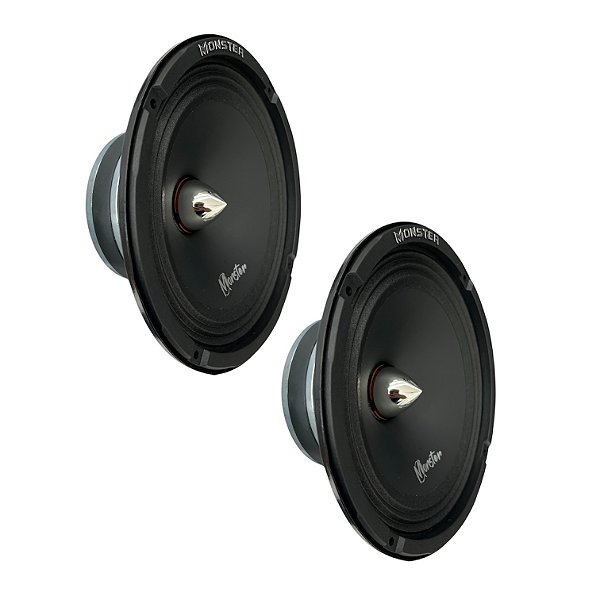 Par de Alto Falantes Monster 8p 220wRMS