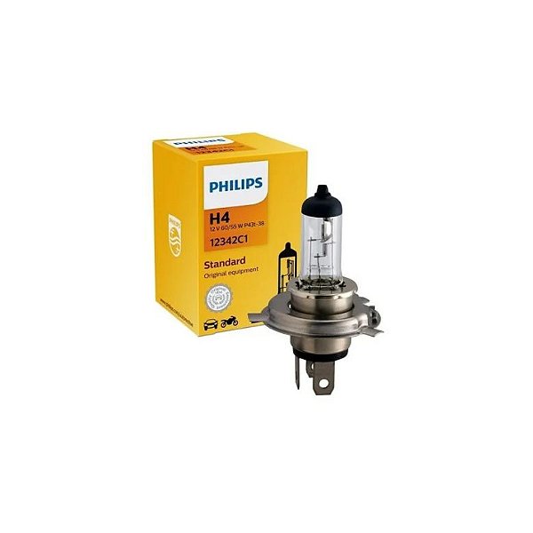 LAMPADA FAROL H4 35/35W FIT PHILIPS