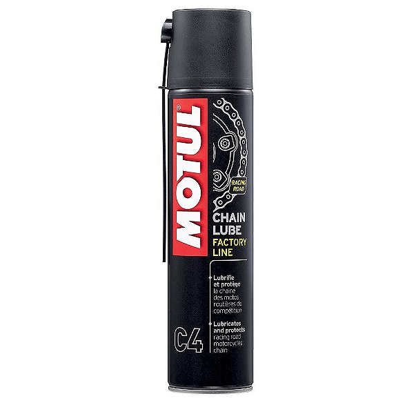 GRAXA SPRAY CHAIN LUBE MOTUL C4 FACTOR LINE 400ML