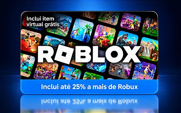 Gift Card Roblox 40 reais