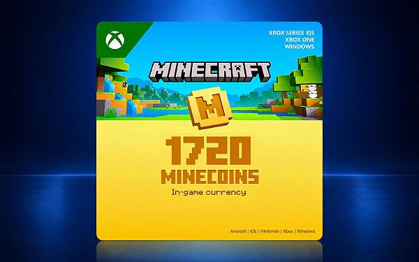 Gift Card Minecraft Minecoins 1720 coins