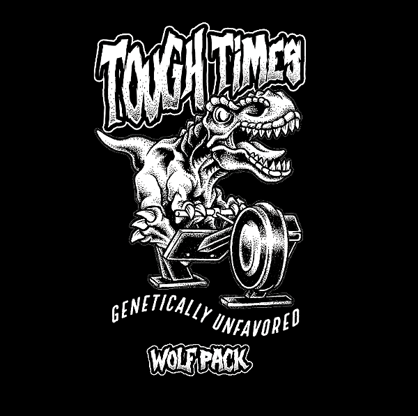 Camiseta de Treino Tough Times Preta
