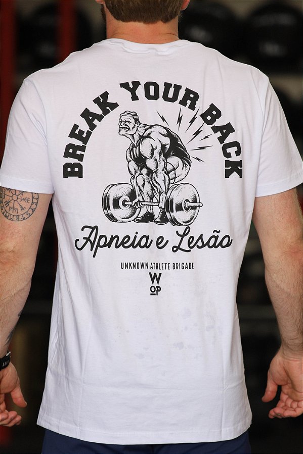 Camiseta Nova Break You Back Branca
