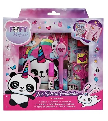 Kit Diário Pandinha