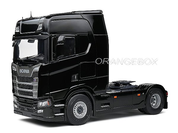 Scania S580 Highline 2021 1:24 Solido Preto