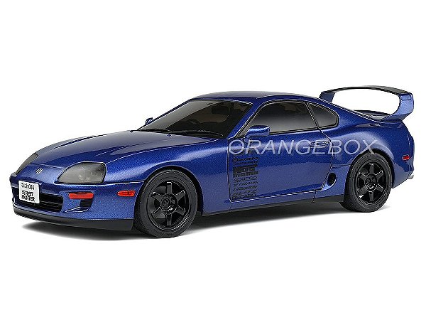 Toyota Supra Mk.4 (A80) 1993 Streetf Fighter 1:18 Solido Azul
