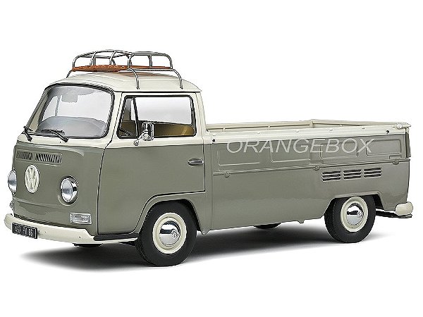 Volkswagen Kombi T2 Pick-Up 1968 1:18 Solido Cinza