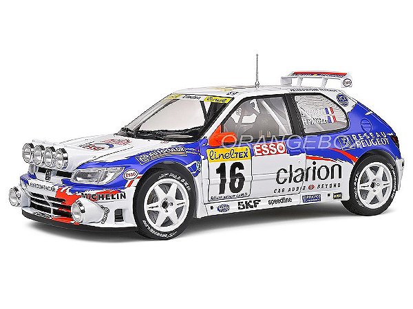 Peugeot 306 Maxi Night Rally Monte Carlo 1992 1:18 Solido