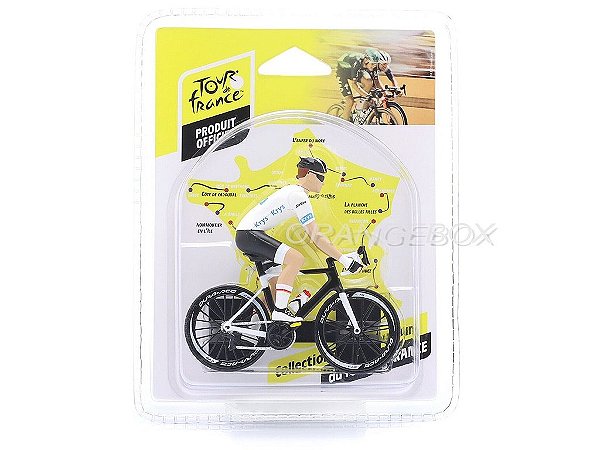 Bicicleta Colnago Tour de France Camisa Branca 1:18 Solido