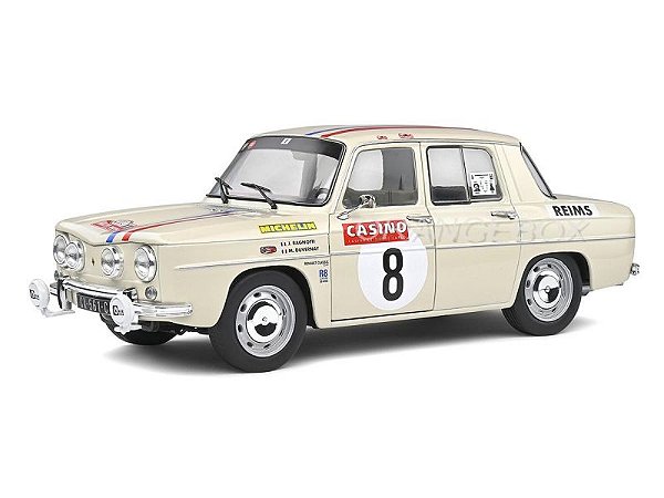 Renault 8 Gordini 1300 Rally Monte Carlo Historique 2014 1:18 Solido