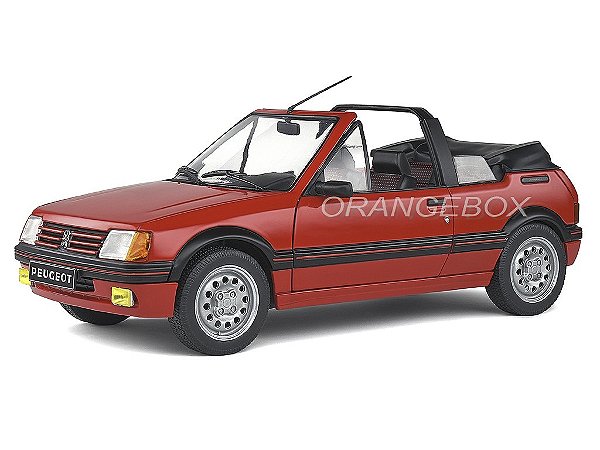 Peugeot 205 CTI 1986 1:18 Solido Vermelho