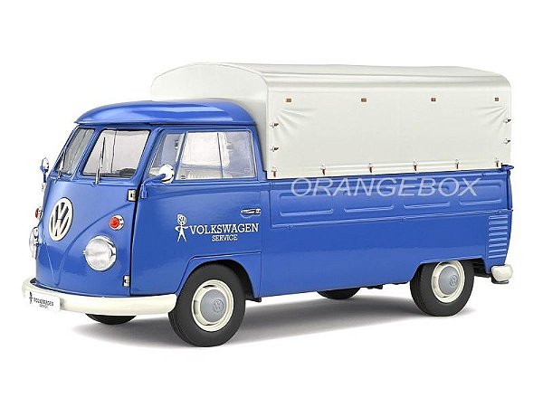Volkswagen Kombi T1 Pick-Up 1950 1:18 Solido Azul