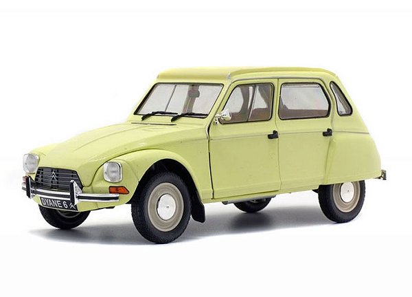 Citroen Dyane 6 1967 1:18 Solido Amarelo