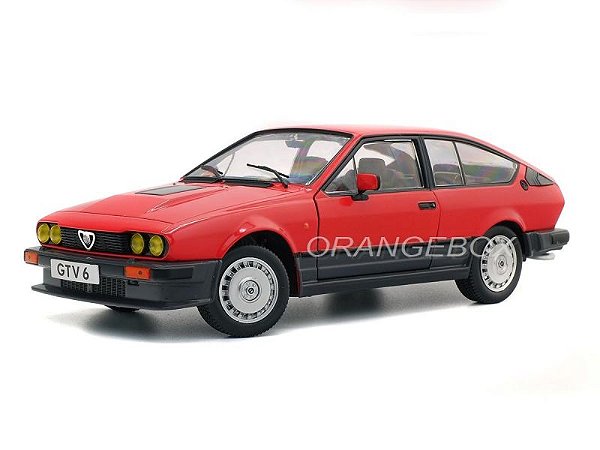 Alfa Romeo GTV 6 1984 1:18 Solido Vermelho