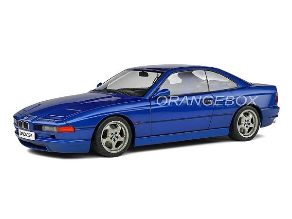BMW 850 (E31) CSI 1990 1:18 Solido Azul