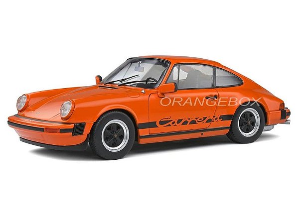 Porsche 911 (930) 3.0 Carrera 1977 1:18 Solido Laranja
