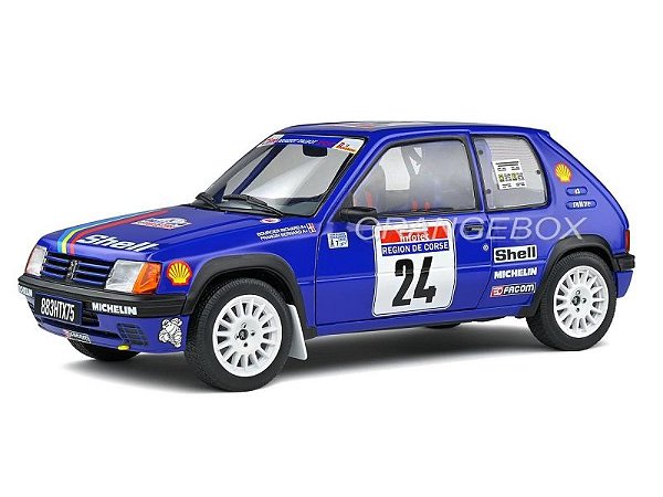 Peugeot 205 Rallye Tour De Corse 1990 1:18 Solido