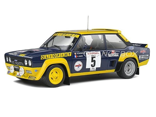 Fiat 131 Abarth Vencedor Rallye Tour de Corse 1977 1:18 Solido