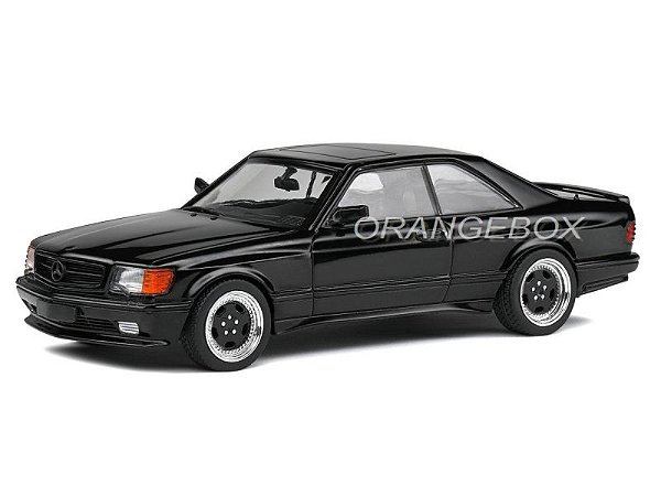 Mercedes Benz 560 SEC AMG Widebody 1:43 Solido Preto