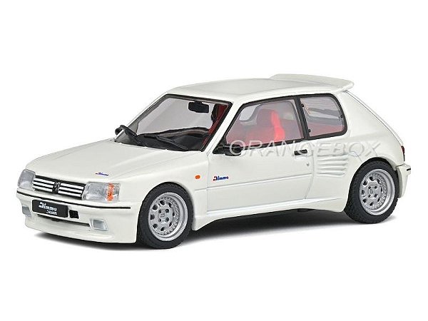 Peugeot 205 Dimma 1989 1:43 Solido Branco