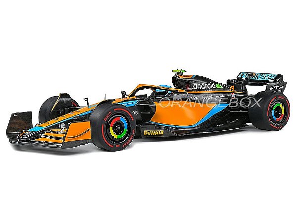 Fórmula 1 McLaren MCL36 Lando Norris Gp Emilia Romagna 2022 1:18 Solido