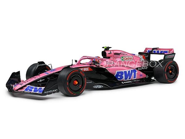 Fórmula 1 Alpine A522 Esteban Ocon Gp Arabia Saudita 2022 1:18 Solido