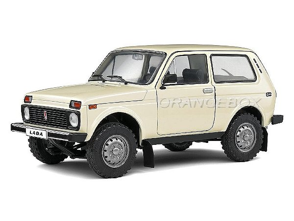 Lada Niva 1980 1:18 Solido Branco
